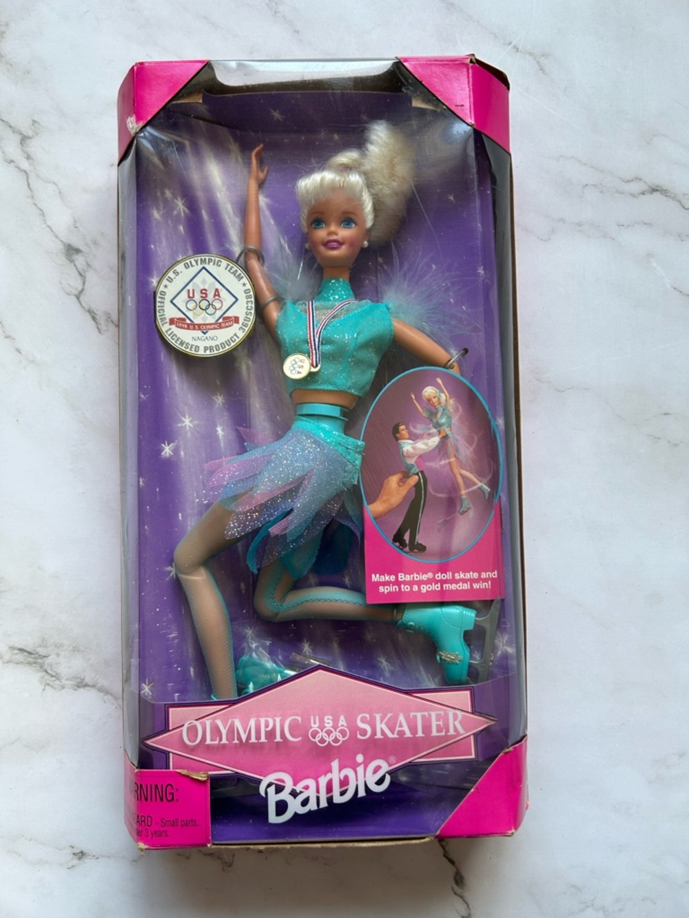 Olympic Skater Barbie Doll